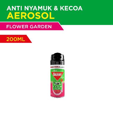 Promo Harga Baygon Insektisida Spray Flower Garden 200 ml - Blibli