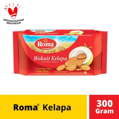 Promo Harga Roma Biskuit Kelapa 300 gr - Blibli