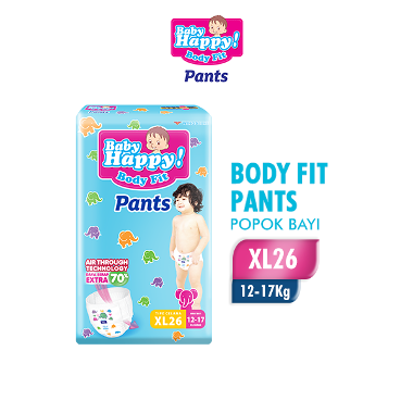 Promo Harga Baby Happy Body Fit Pants XL26 26 pcs - Blibli