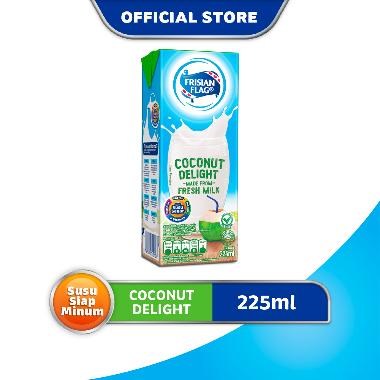 Promo Harga Frisian Flag Susu UHT Purefarm Coconut Delight 225 ml - Blibli