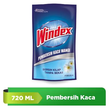 Windex Pembersih Kaca Fresh [720 mL] -