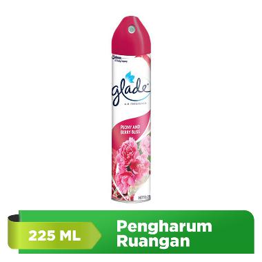 Glade Aerosol Pengharum Ruangan Peony & Berry [225 mL] -