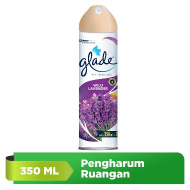 Glade Aerosol Pengharum Ruangan Wild Lavender [350 mL] -
