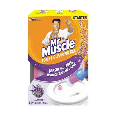 MR. MUSCLE Lavender Toilet Cleaning Gel [36 mL] -