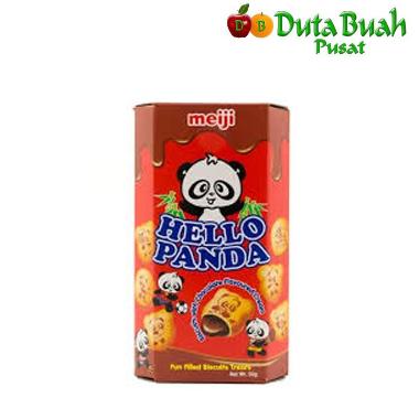 DUTA BUAH PUSAT Meiji Hello Panda Cokelat [45 g/ pcs]