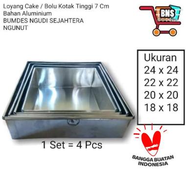 JUAL LOYANG BOLU KOTAK TINGGI MURAH 20 X 20