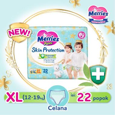 Medan - Merries Skin Protection Popok bayi Celana XL 22