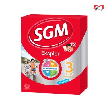 Promo Harga SGM Eksplor 3+ Susu Pertumbuhan Vanila 900 gr - Blibli