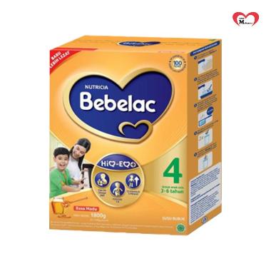 Promo Harga Bebelac 4 Susu Pertumbuhan Vanila 1800 gr - Blibli