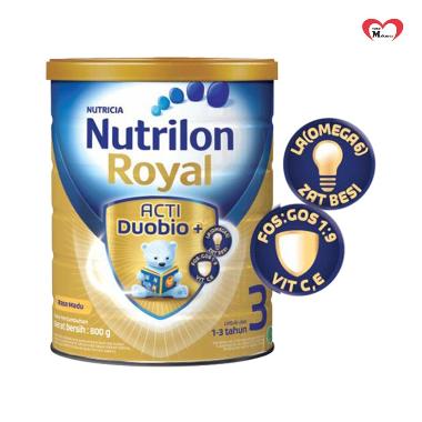 Promo Harga Nutrilon Royal 3 Susu Pertumbuhan Madu 800 gr - Blibli