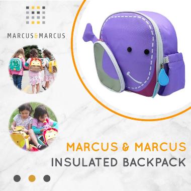 Marcus&Marcus Willo Insulated Backpack Tas Sekolah Anak - Purple Purple