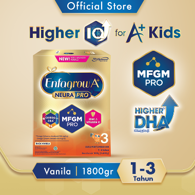 Medan - Enfagrow A+ 3 Vanila Susu Formula Pertumbuhan Batita [3 x 600g]