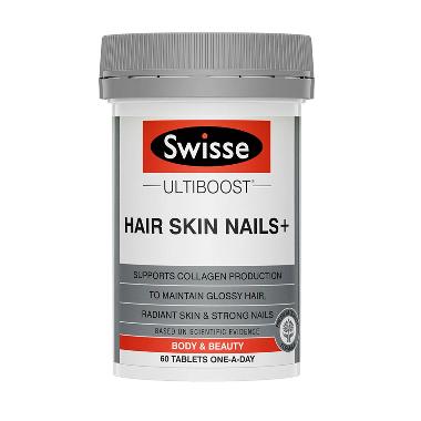 SWISSE Ultiboost Hair Skin Nails+ for Collagen [100 Tablets]