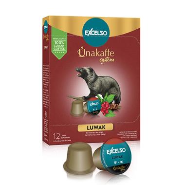Excelso Unakaffe Luwak Kopi Kapsul