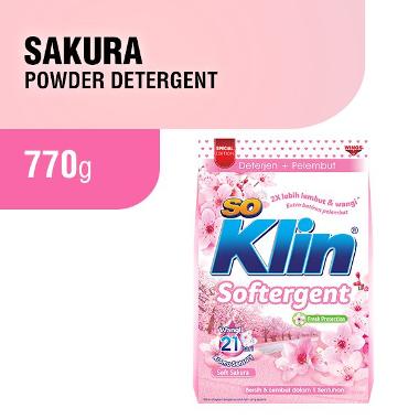 Jual So Klin Softergent Pink Cotton [770 g] Online Oktober