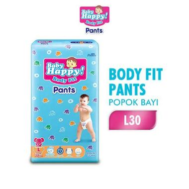 Baby Happy Pants L 30 Dus (4 Bag)