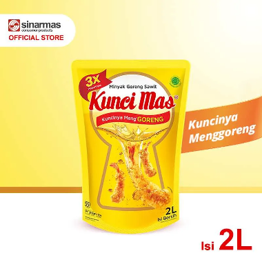 Promo Harga Kunci Mas Minyak Goreng 2000 ml - Blibli