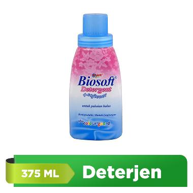 Yuri Biosoft Deterjen Cair Botol [375 mL] -