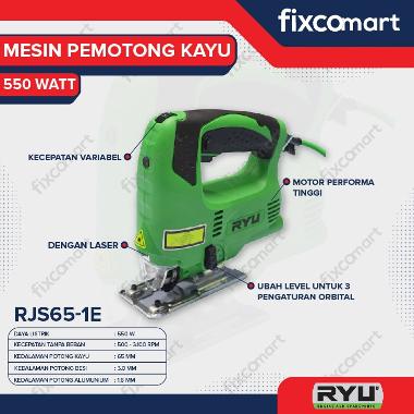 RYU Mesin Potong Jigsaw RJS 65-1E