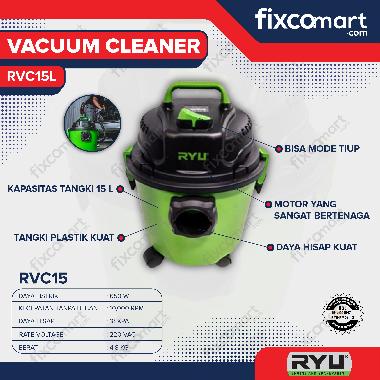 Vacuum Cleaner / Vacum Cleaner RYU RVC 15 L / RVC15 Penyedot debu