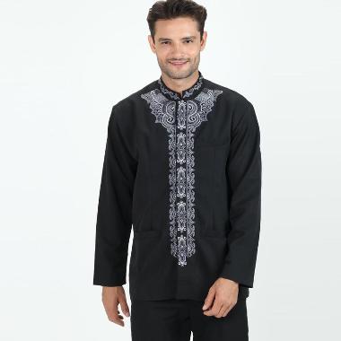 Batik Arjunaweda Koko Jasko Simetris Hitam 97124041 Hitam L