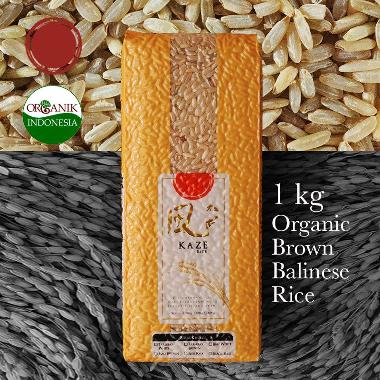 KAZE RICE Beras Cokelat Bali Organik [1 Kg]