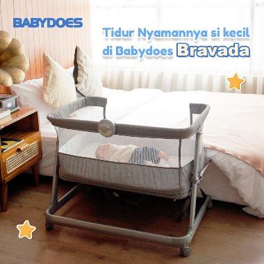 Box Bayi Baby Box Ranjang Bayi Sidebed Babydoes Bravada Tempat Tidur Bayi / Playpen (comfort, safety