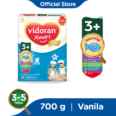 Vidoran Xmart 3 + Vanilla Susu Formula 700 g