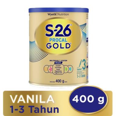 Promo Harga S26 Procal Gold Susu Pertumbuhan Vanilla 400 gr - Blibli