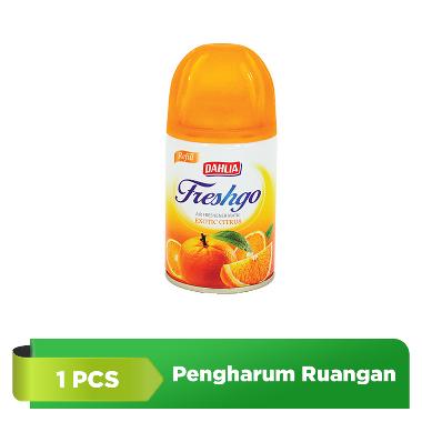 Dahlia Freshgo Air Freshener Matic Refill Pengharum Ruangan Exotic Citrus