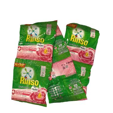 RINSO Anti Noda + Molto Detergen Bubuk / Deterjen Bubuk Rose Fresh Pink [6 Sachet/ 1 Renceng] Multic