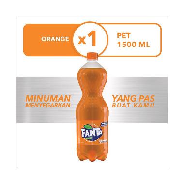 Promo Harga Fanta Minuman Soda Orange 1500 ml - Blibli