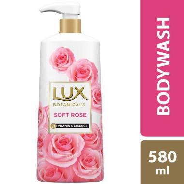 Promo Harga LUX Botanicals Body Wash Soft Rose 580 ml - Blibli