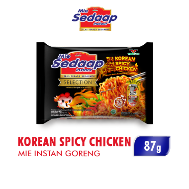 Promo Harga Sedaap Korean Spicy Chicken 87 gr - Blibli