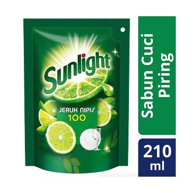 Promo Harga Sunlight Pencuci Piring Jeruk Nipis 100 210 ml - Blibli