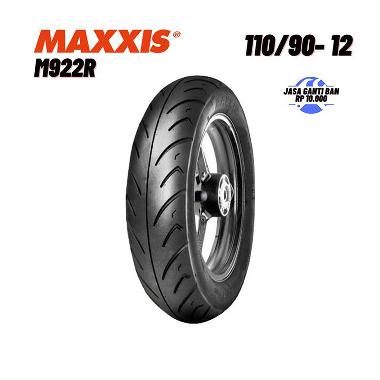 Maxxis M922R [110/90 - 12] Ban Belakang Ban Motor Maxxis M922R Matic Tubeless
