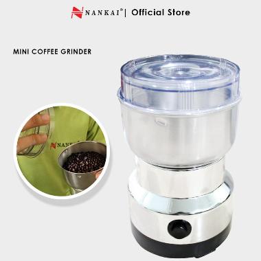 Gilingan Kopi Mini / Mini Coffee Grinder Nankai SILVER