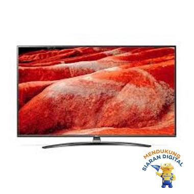 LG 55UM7600 UHD 4K Smart Flat LED TV 55 Inch Garansi Resmi Hitam Legam Bandung