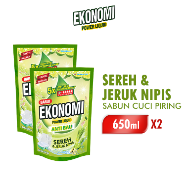 Ekonomi Pencuci Piring Power Liquid