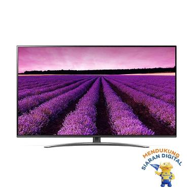 LG 55SM8100 NanoCell TV - 4K Active HDR TV 55 Inch 55SM8100PTA Unit Only Hitam JABODETABEK