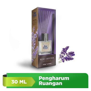 Bayfresh Reed Diffuser Starter amber Lavender [30 mL] -