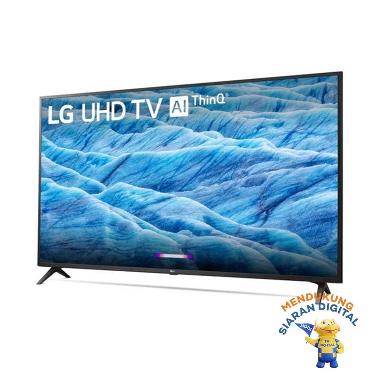 LG 65UM7300 4K Smart UHD AI ThinQ® TV 65 Inch 65UM7300PTA NEW 2019 Unit Only Hitam JABODETABEK