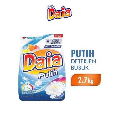 Promo Harga Daia Deterjen Bubuk Putih 2700 gr - Blibli