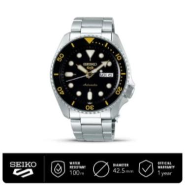 Seiko 5 Sports Automatic SRPD57K1 Jam Tangan Pria - Silver Silver