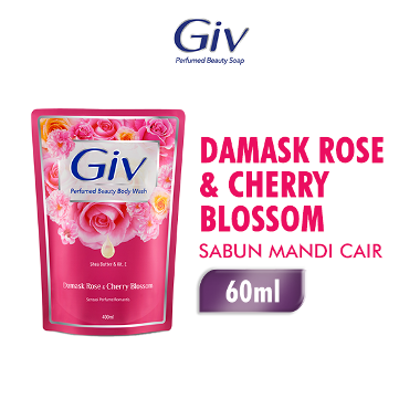 Giv Pink Body Shower [60 mL/ Pouch]