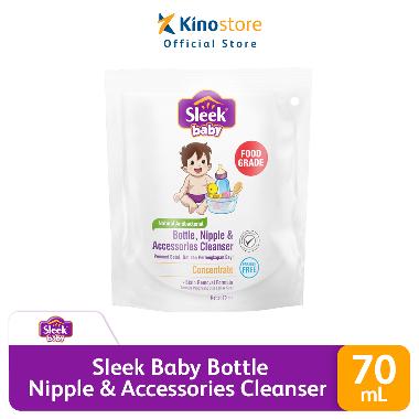 Sleek Baby Bottle, Nipple & Accessories Cleanser 70 ml