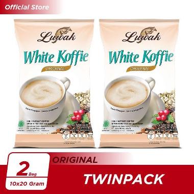 Kopi Luwak White Koffie Original Bag 9x20gr Twin Pack