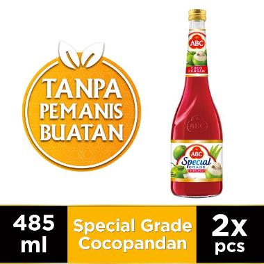 Promo Harga ABC Syrup Special Grade Coco Pandan 485 ml - Blibli