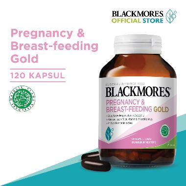 Blackmores Pregnancy & Breast-feeding Gold [120 Kapsul] - Improved Formula