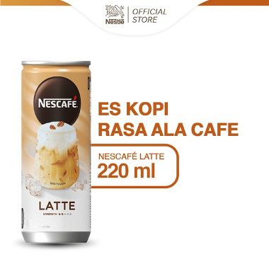 Promo Harga Nescafe Ready to Drink Latte 220 ml - Blibli